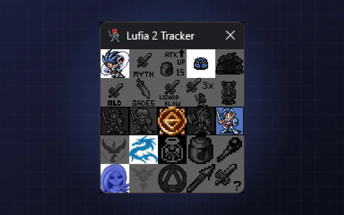 Preview of Lufia 2 Tracker