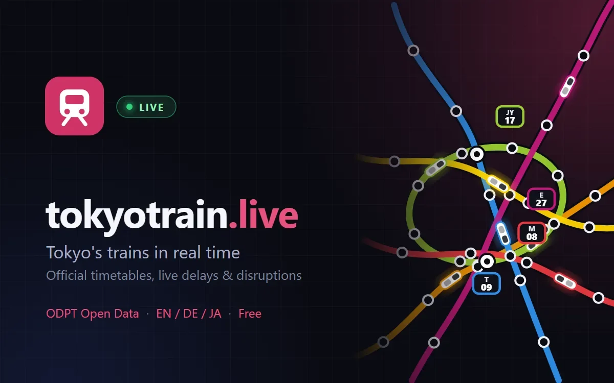 Vorschau von tokyotrain.live